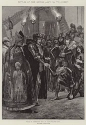 Battles of the British Army, Cressy, Edward III Greeting the Prince of Wales After the Battle